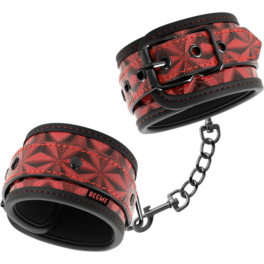 Begme Red Edition Hand Cuffs Begme Red Edition Hand Cuffs - UABDSM