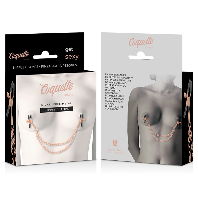 Coquette Chic Desire Fantasy Nipple Clamps - UABDSM