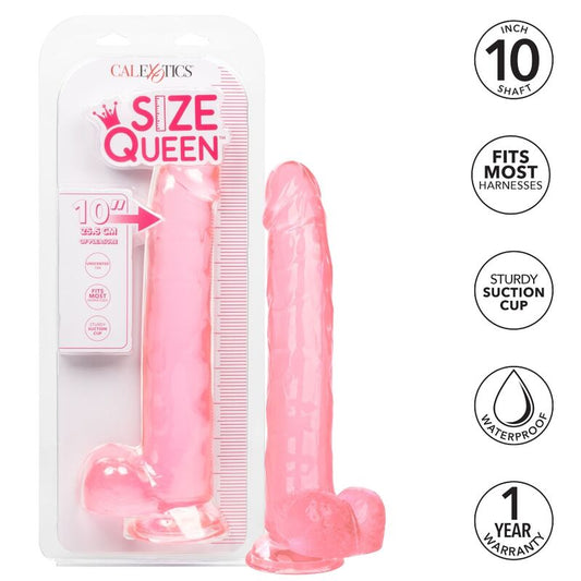 Calex Size Queen Dildo - Pink 25.5 Cm - UABDSM