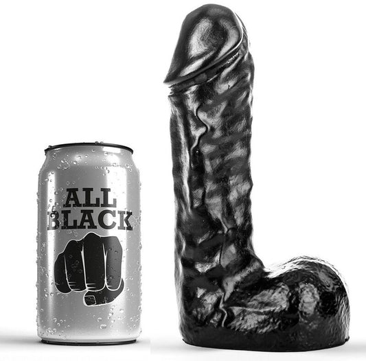 All Black Dong 19cm All Black Dong 19cm - UABDSM