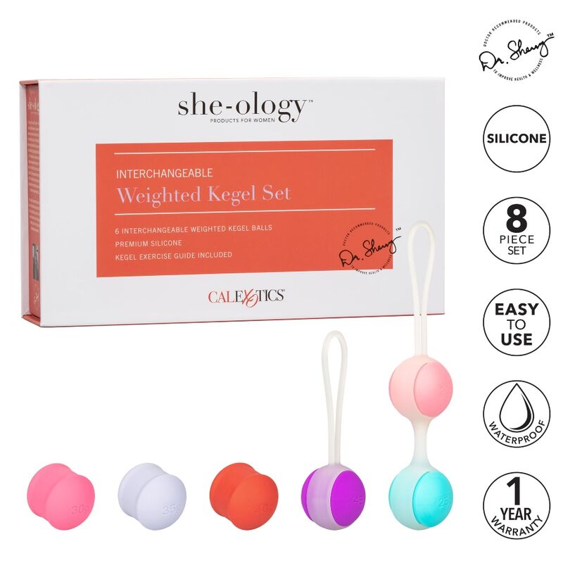 Calex She-ology Set Bolas Kegel Intercambiables - UABDSM