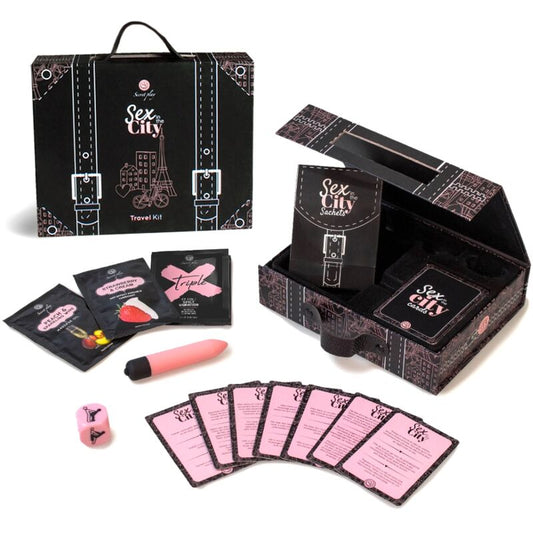 Secretplay Sex In The City Travel Kit (es/en/de/fr/nl/pt) - UABDSM