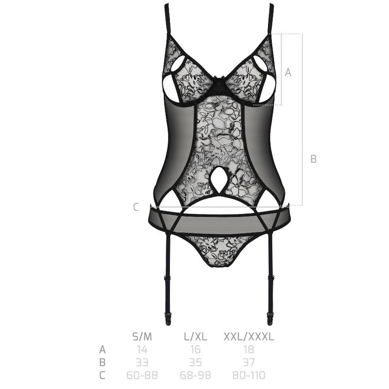 Passion Primula Corset Eco Collection S/m - UABDSM