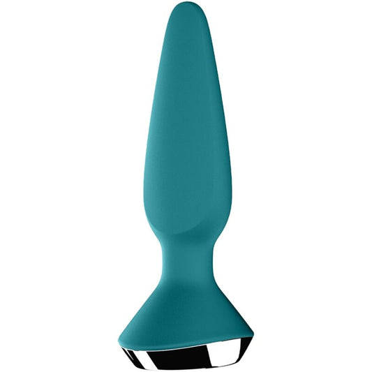 Satisfyer Plug Ilicious 1 Plug Vibrator - Green - UABDSM