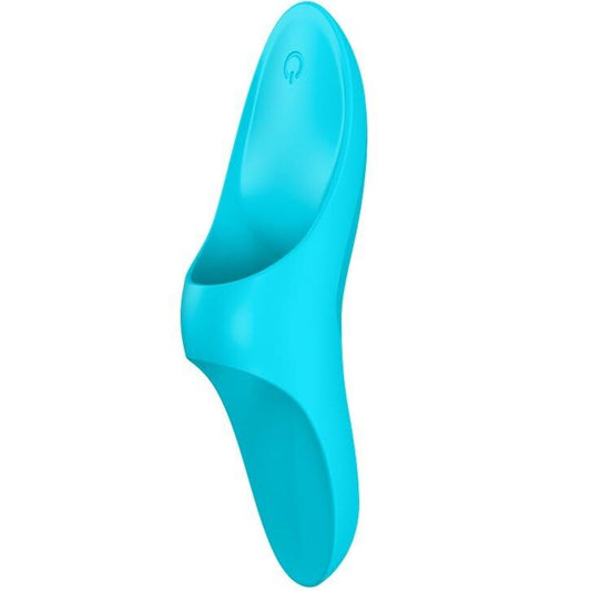 Satisfyer Teaser Finger Vibrator - Blue Light Satisfyer Teaser Finger Vibrator - Blue Light - UABDSM