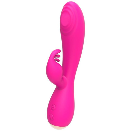 Nalone Magic Stick Rabbit Vibrator Triple Stimulating Heads - Pink - UABDSM