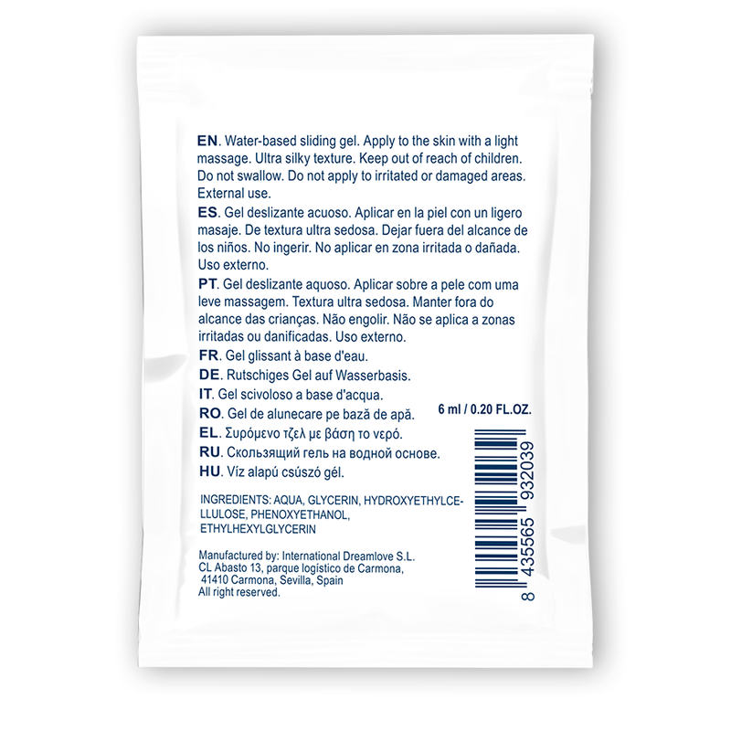 Waterfeel Water-based Sliding Gel - Neutral 6 Ml - UABDSM