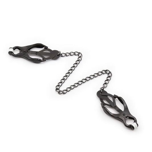 Ohmama Dark Chain Japanese Nipple Clamps - UABDSM