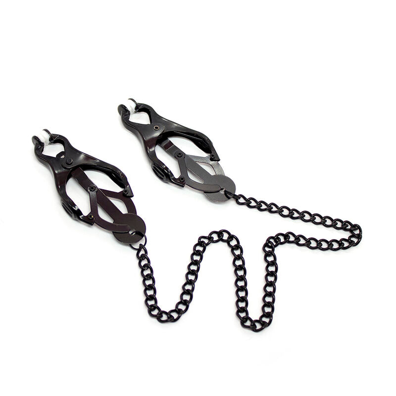 Ohmama Dark Chain Japanese Nipple Clamps - UABDSM