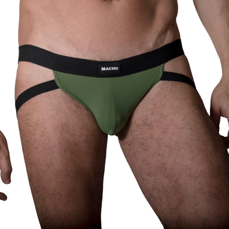 Macho Mx22v Jockstrap - Green Xl - UABDSM