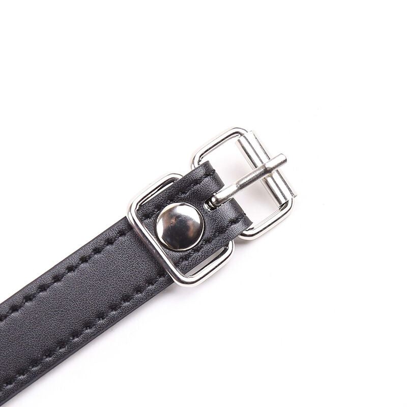 Ohmama Fetish Red Lips Gap With Pu Strap - UABDSM