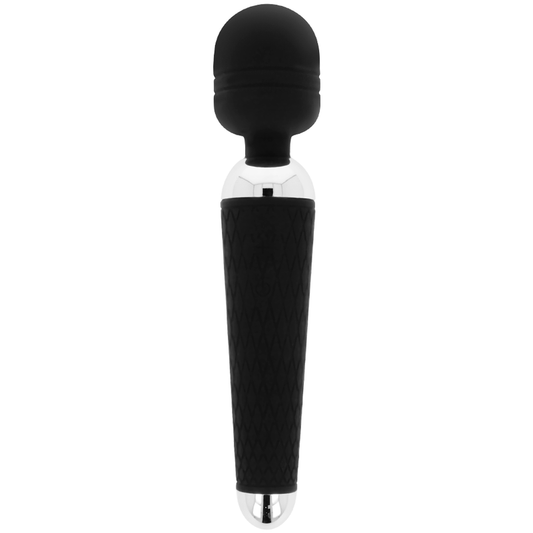 Ohmama Rechargeable Wand Massager - Black Ohmama Rechargeable Wand Massager - Black - UABDSM