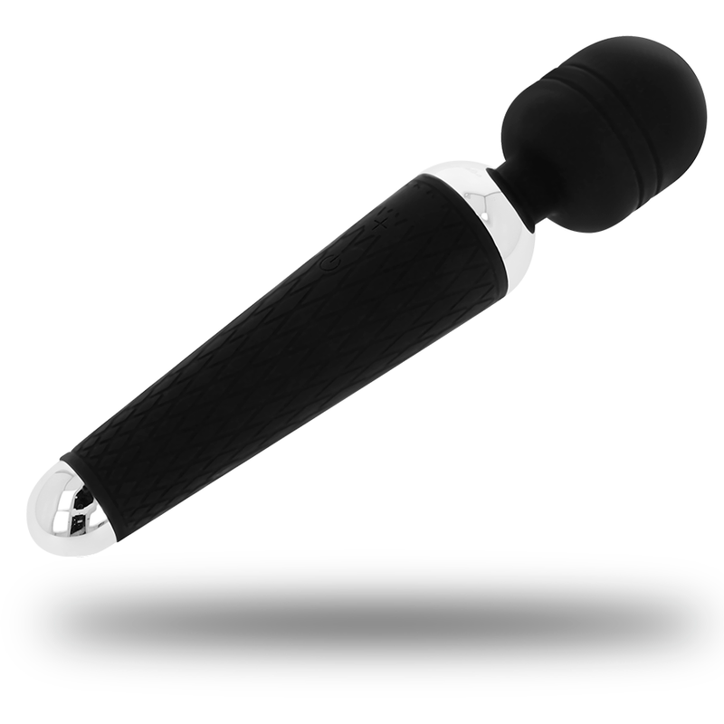 Ohmama Rechargeable Wand Massager - Black - UABDSM
