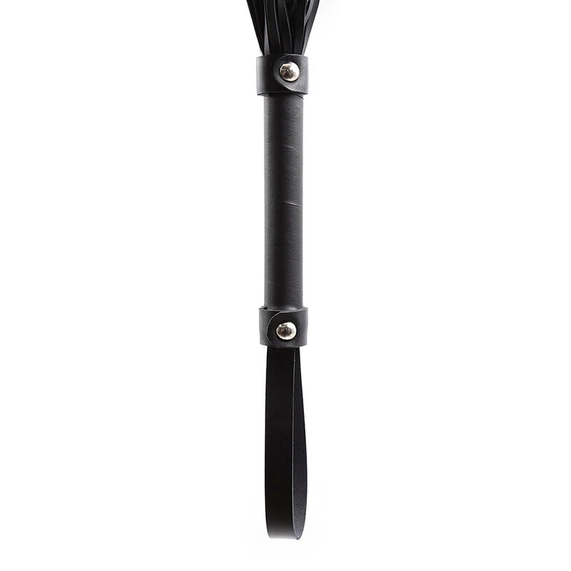Ohmama Fetish Silver Rivet Flogger - UABDSM
