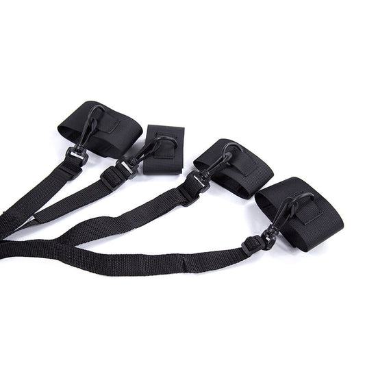 Ohmama Fetish Nylon Velcro Bed Bondage Restraints - UABDSM