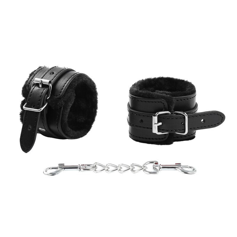 Ohmama Fetish Premium Fur Lined Wrist Restraints - UABDSM