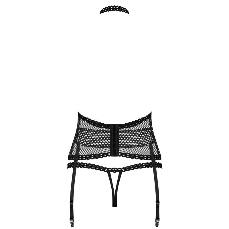 Obsessive - Strapelie Corset And Thong L/xl - UABDSM