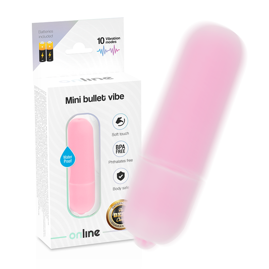 Online Mini Bullet Vibe - Pink Online Mini Bullet Vibe - Pink - UABDSM