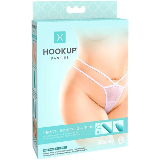 Hook Up Panties Remote Bow-tie G-string Hook Up Panties Remote Bow-tie G-string - UABDSM