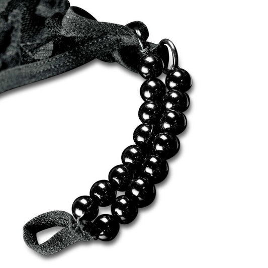 Hook Up Crothless Pleasure Pearl One Size - UABDSM