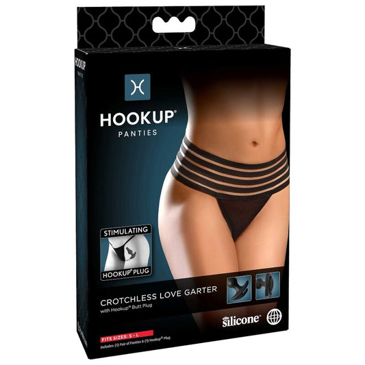 Hook Up Crothless Love Garter One Size Hook Up Crothless Love Garter One Size - UABDSM