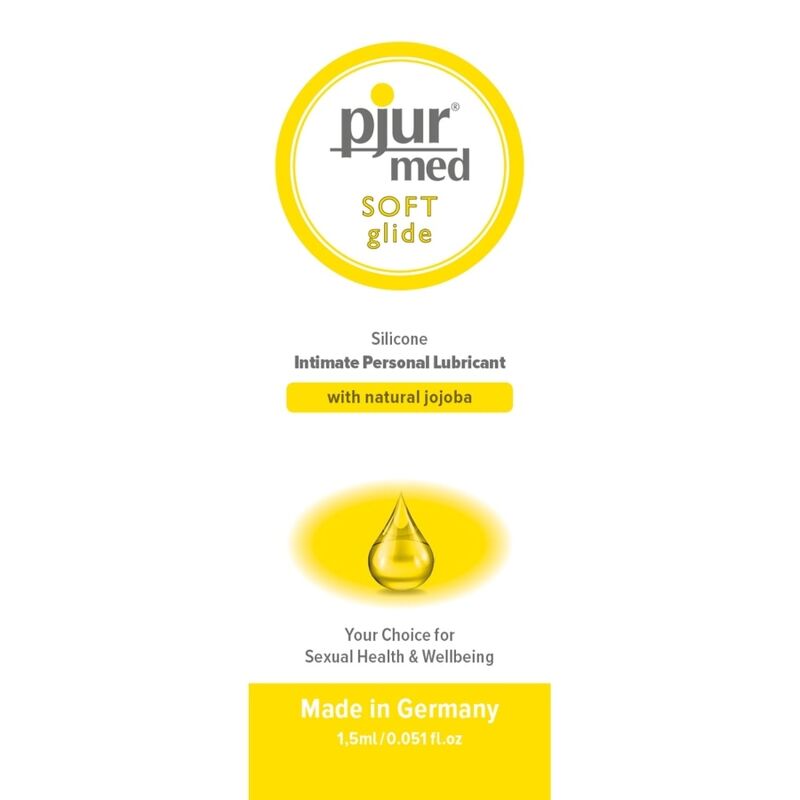 Pjur Med Soft Glide Silicone Lubricant 1.5 Ml - UABDSM