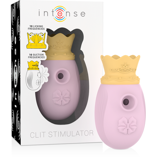 Intense Clit Stimulator 10 Licking And Suction Frequencies - Pink Intense Clit Stimulator 10 Licking And Suction Frequencies - Pink - UABDSM