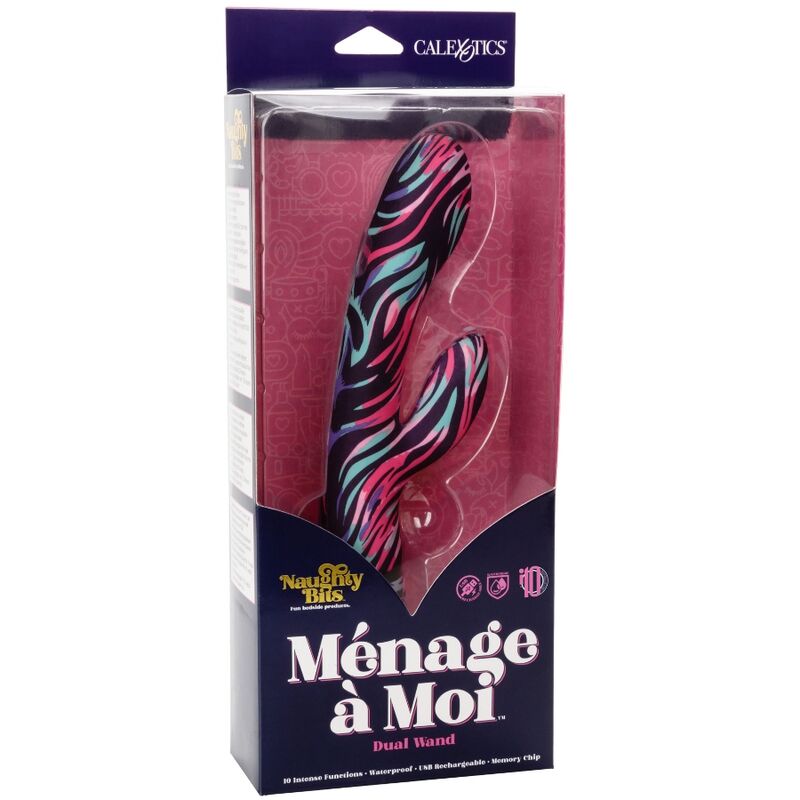 Calex Menage A Moi Dual Wand Vibrator - UABDSM