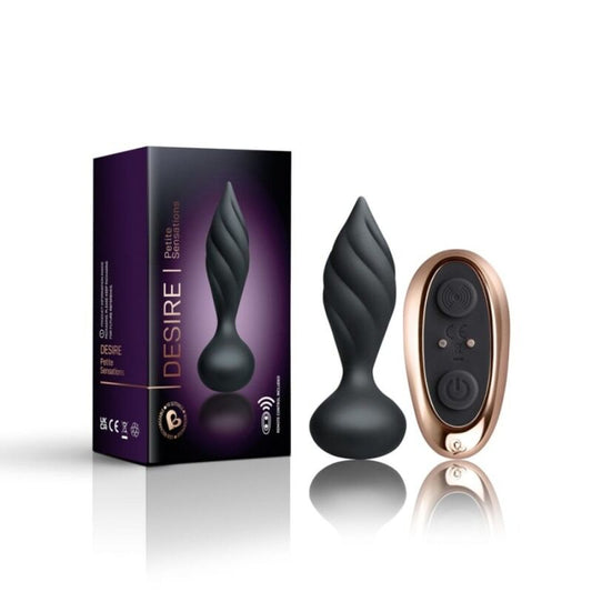 Rocks Off Desire Anal Stimulator Black - UABDSM