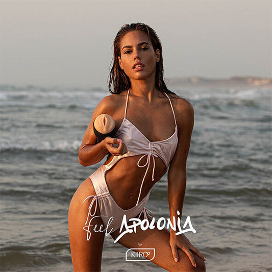 Kiiroo Keon + Feel Stroker Apolonia Lapiedra + Aqua Quality Lube 50 Ml - UABDSM