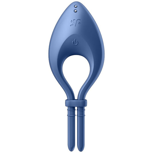 Satisfyer Bullseye Ring Vibrator - Blue - UABDSM