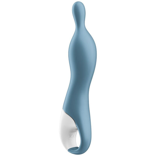 Satisfyer A-mazing 1 A-spot Vibrator - Blue - UABDSM