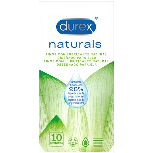 Durex Naturals Thin Condoms Natural Lube 10 Units Durex Naturals Thin Condoms Natural Lube 10 Units - UABDSM