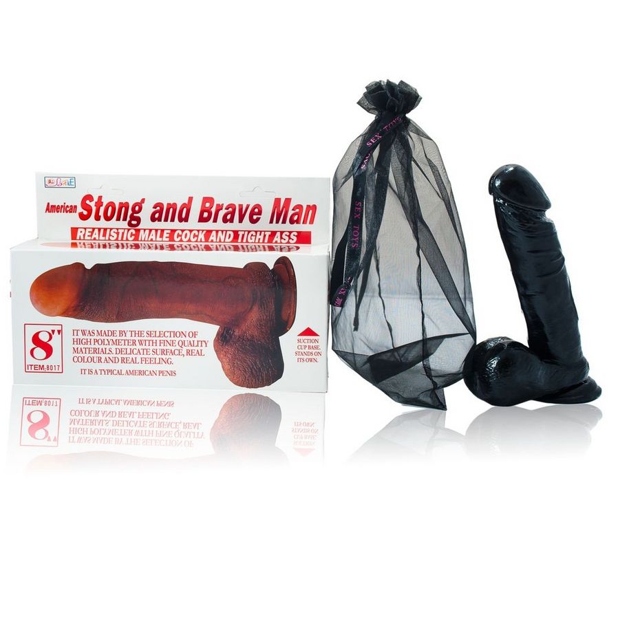 American Strong And Brave Man Dildo 19 Cm - UABDSM
