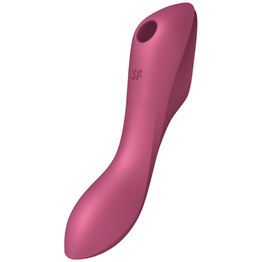 Satisfyer Curvy Trinity 3 Clit Stimulating - Red Satisfyer Curvy Trinity 3 Clit Stimulating - Red - UABDSM
