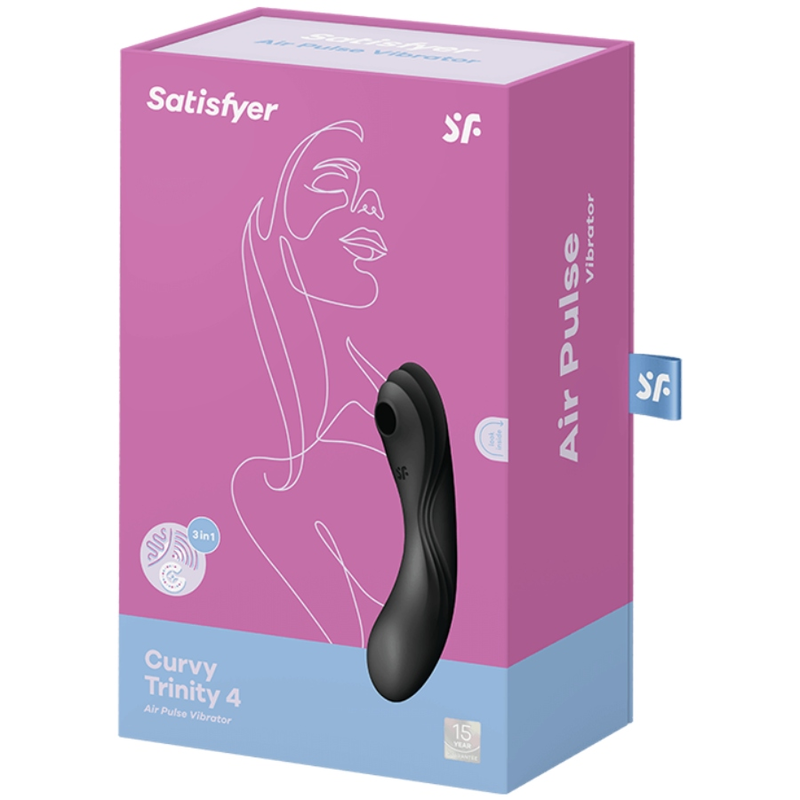 Satisfyer Curvy Trinity 4 Clit Stimulator - UABDSM