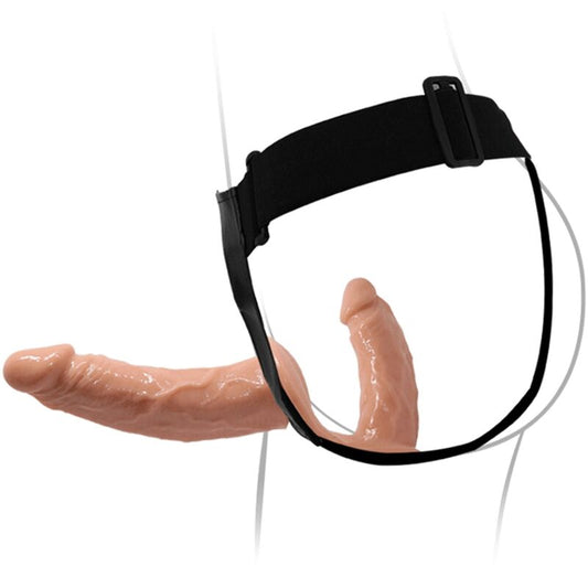 Baile Ultra Passionate Harness Double Dildos Strap On - UABDSM
