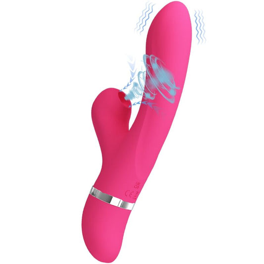 Pretty Love Willow Suction Rabbit Vibrator Pretty Love Willow Suction Rabbit Vibrator - UABDSM
