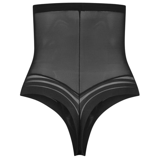 Byebra Powermesh High Waist Thong - UABDSM