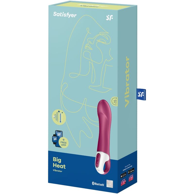 Satisfyer Big Heat G-spot Vibrator - UABDSM