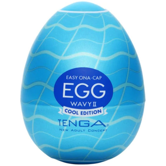 Tenga Wavy Ii Cool Edition Masturbator Egg Tenga Wavy Ii Cool Edition Masturbator Egg - UABDSM