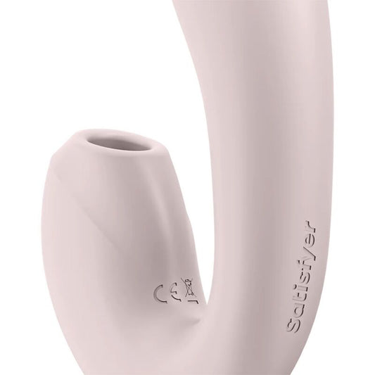 Satisfyer Sunray Stimulator & Vibration - Beige - UABDSM