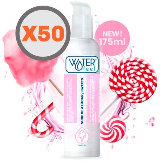 Waterfeel Water Based Lubricant Sweets 175 Ml X 50 Units Waterfeel Water Based Lubricant Sweets 175 Ml X 50 Units - UABDSM
