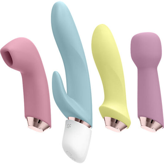 Satisfyer Marvelous Four - Vibrator & Air Pulse Set Satisfyer Marvelous Four - Vibrator & Air Pulse Set - UABDSM