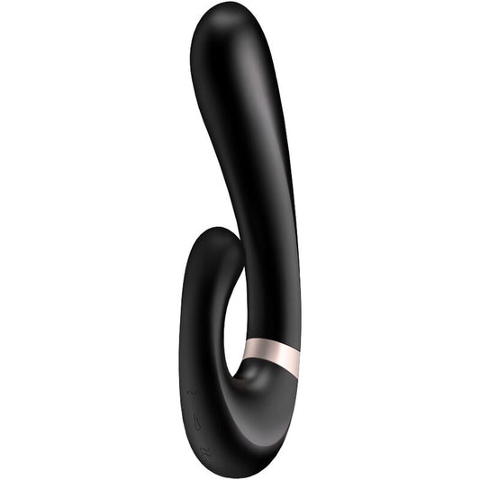 Satisfyer Heat Wave Vibrator - Black Satisfyer Heat Wave Vibrator - Black - UABDSM