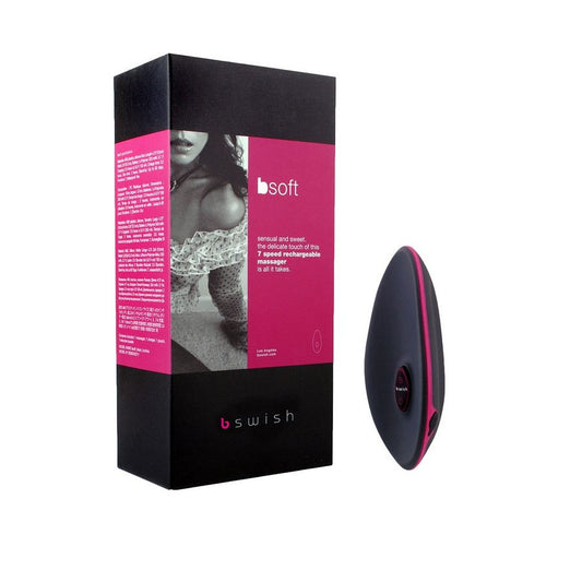 B Swish Bsoft Premium Massager Black Magenta B Swish Bsoft Premium Massager Black Magenta - UABDSM