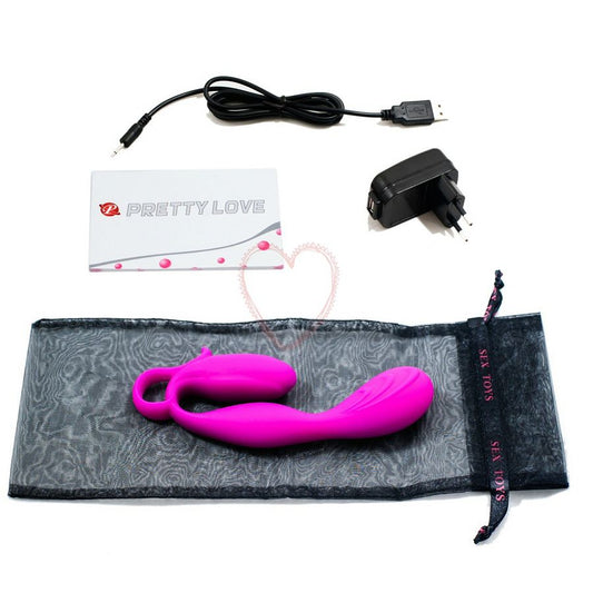 Pretty Love Highgrade - Flowery Massager Purple - UABDSM