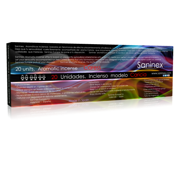 Saninex Aromatic Incense Caricia 20 Sticks. - UABDSM