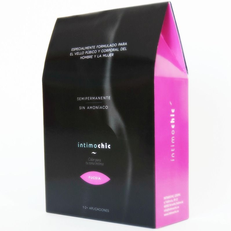 Intimochic Dye For Pubic And Body Hair / Fuchsia - UABDSM