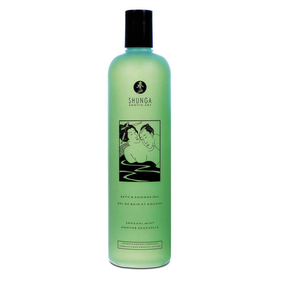 Shunga Bath And Shower Gel Sensual Mint - UABDSM